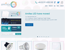 Tablet Screenshot of amitexled.com